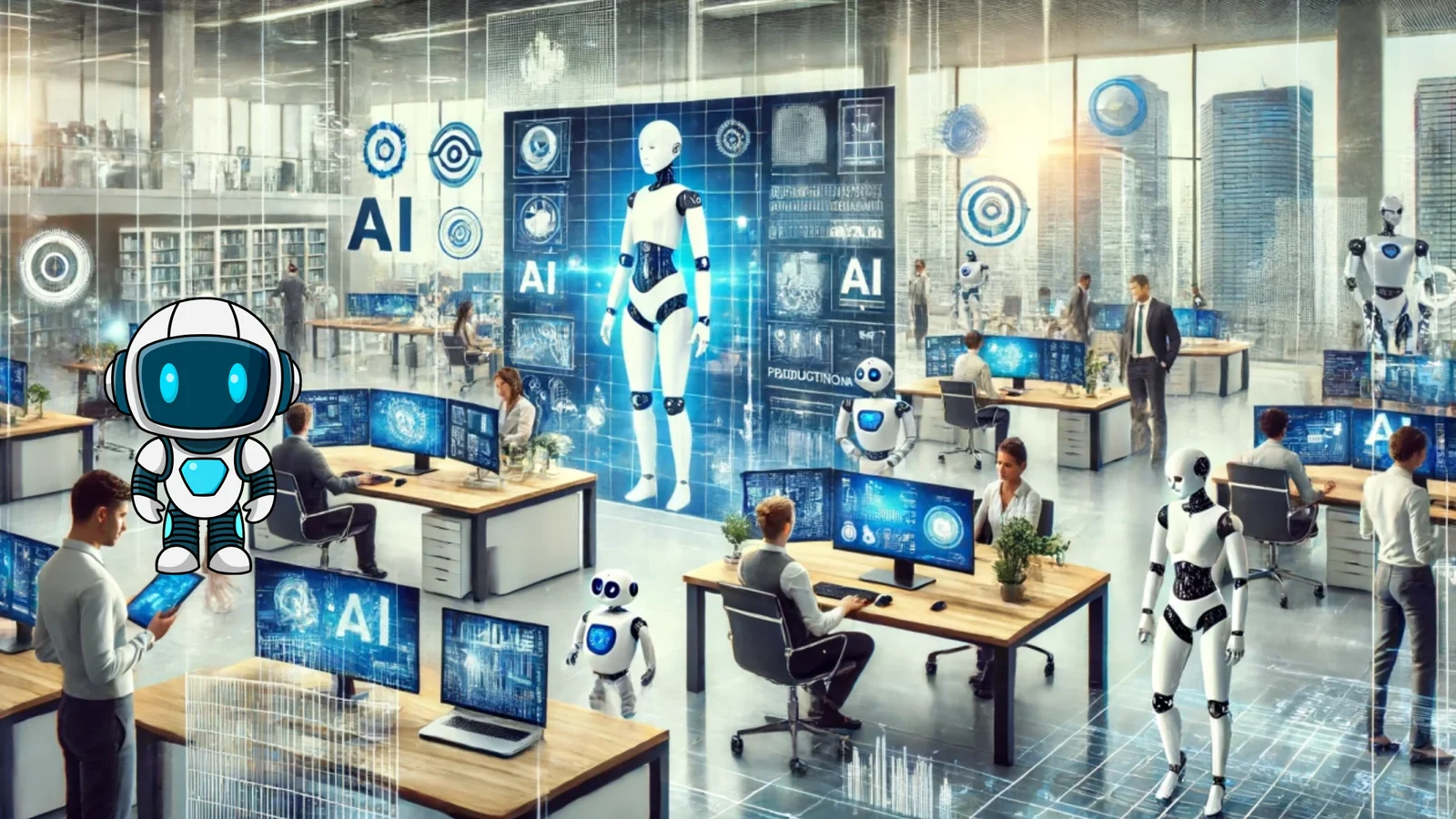 How Artificial Intelligence Is Transforming Small Businesses in 2026 Conceptual Visualization