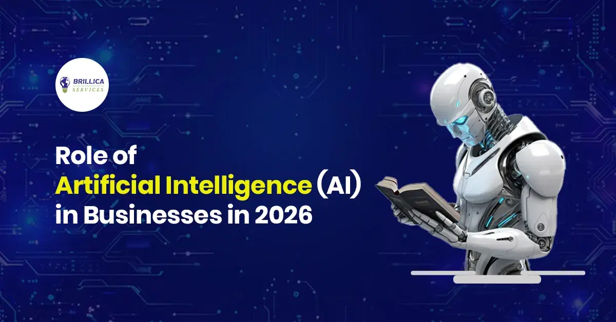 How Artificial Intelligence Is Transforming Small Businesses in 2026 Conceptual Visualization
