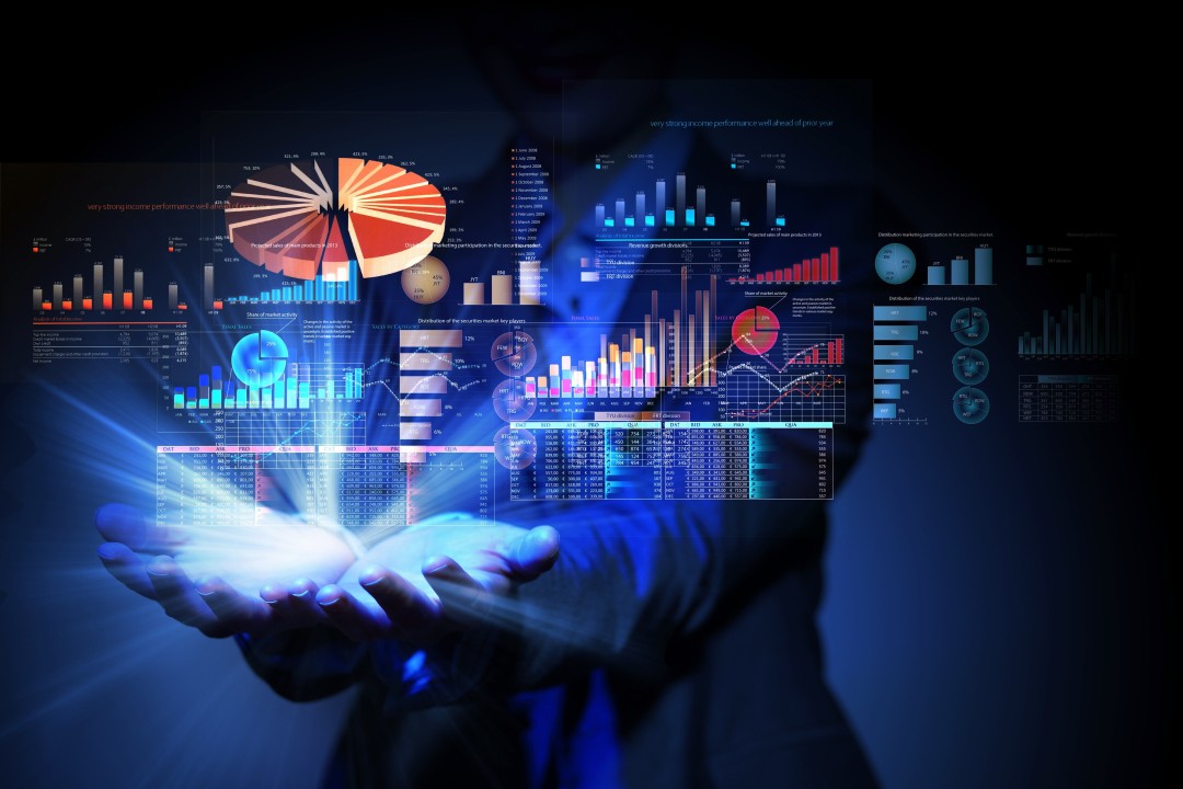 How Data Analytics Improves Business Performance Conceptual Visualization