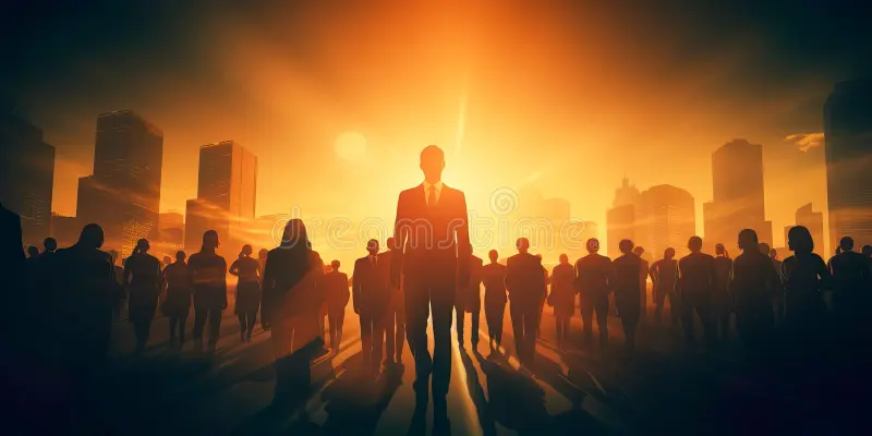 How AI Is Changing Leadership Decision-Making Conceptual Visualization