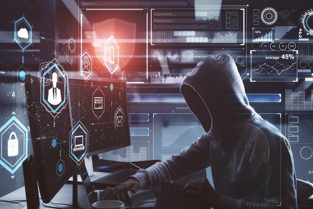 AI in Banking Fraud Prevention Conceptual Visualization