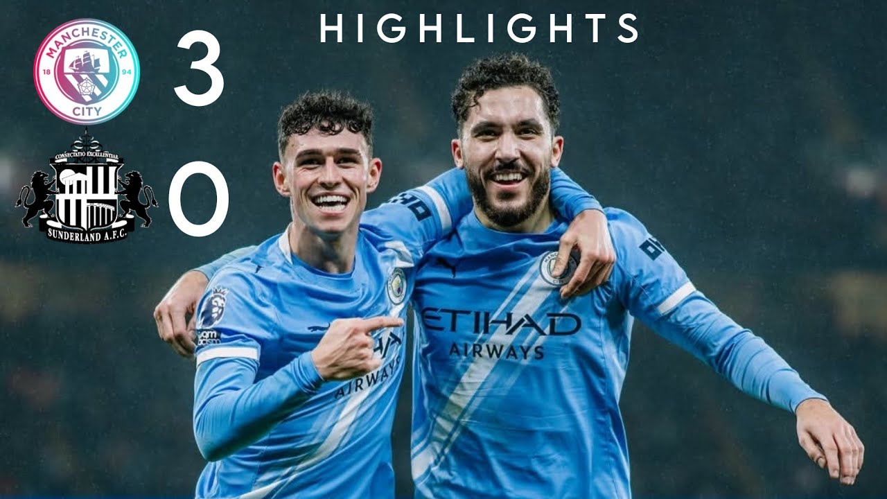 sunderland afc - manchester city Conceptual Visualization