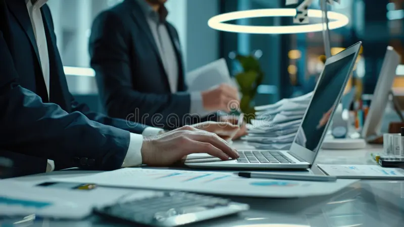 AI in Visual Search Technologies Conceptual Visualization