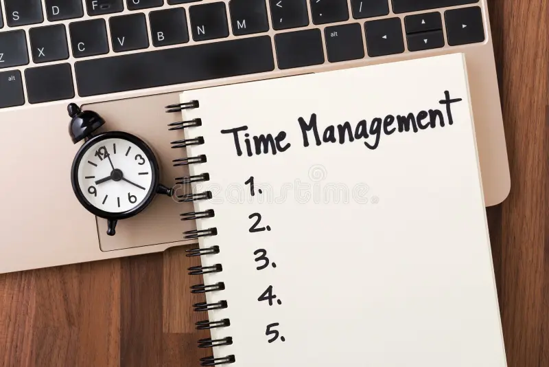 Leadership Time Management for Executives Conceptual Visualization