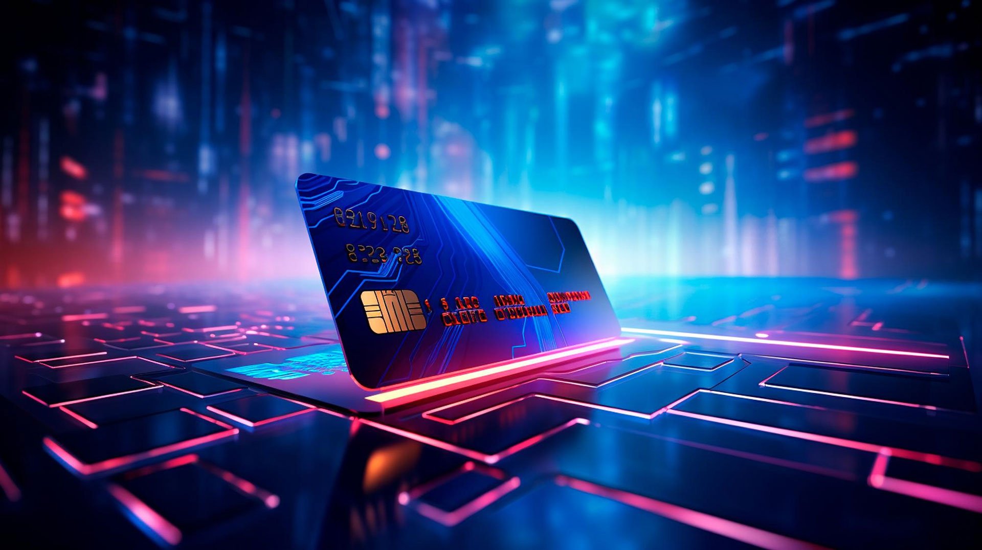 AI in Banking Fraud Prevention Conceptual Visualization