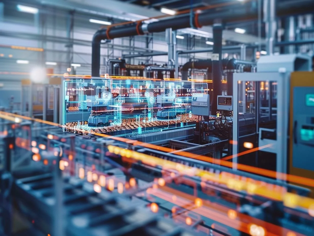 Innovation in Traditional Industries Conceptual Visualization