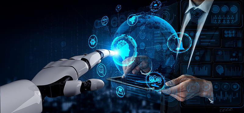 AI-Based Quality Control in Manufacturing Conceptual Visualization