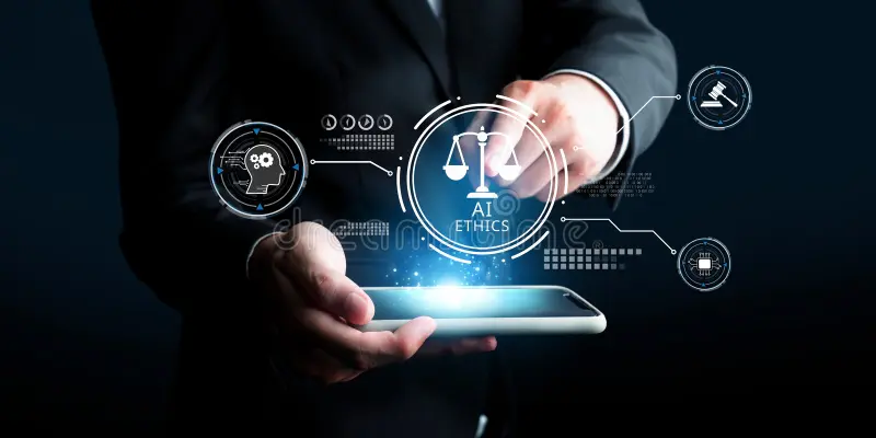 AI in Clinical Workflow Compliance Monitoring Conceptual Visualization