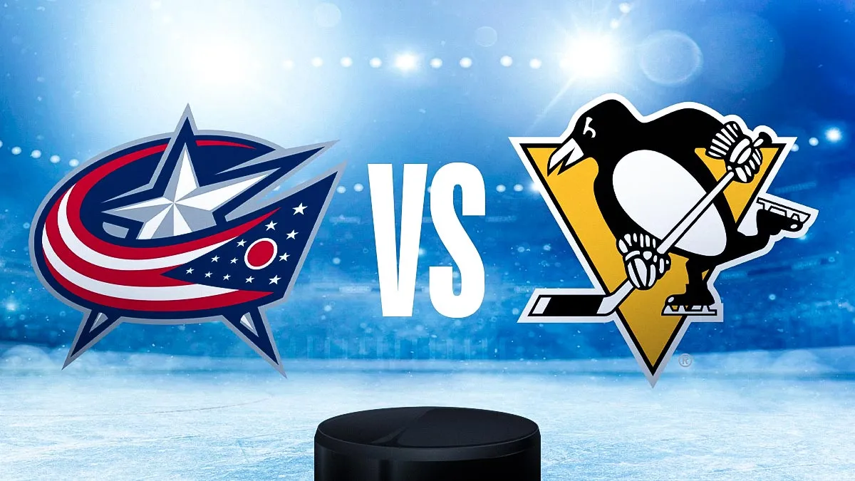penguins vs blue jackets Conceptual Visualization